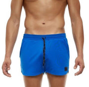 Short Modus Vivendi Diagonal Tricot Jogging-Cut Shorts Adjustable Blue 10353