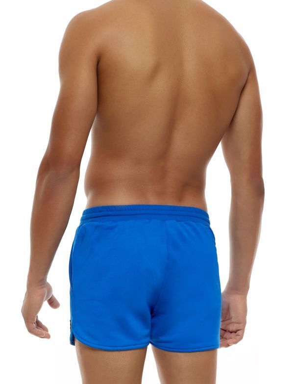 Short Modus Vivendi Diagonal Tricot Jogging-Cut Shorts Adjustable Blue 10353