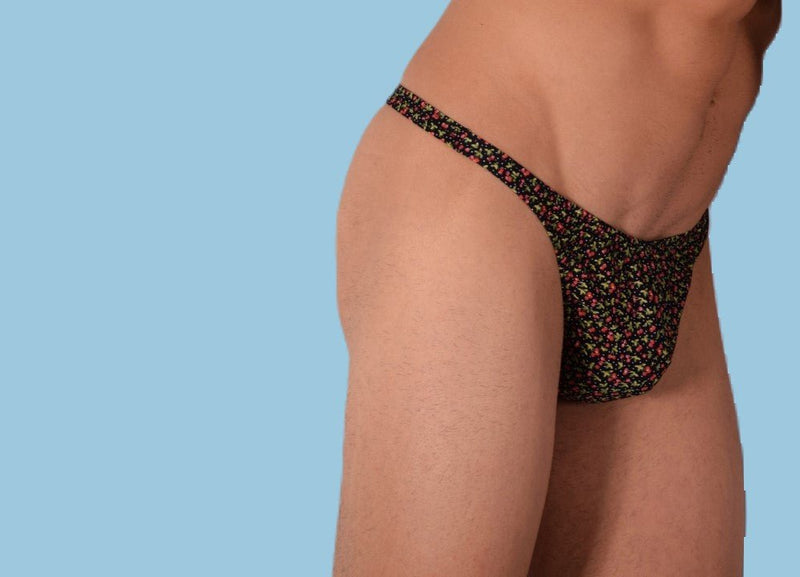 S/M SMU Mens Underwear Thong Cherries 33329 MX116