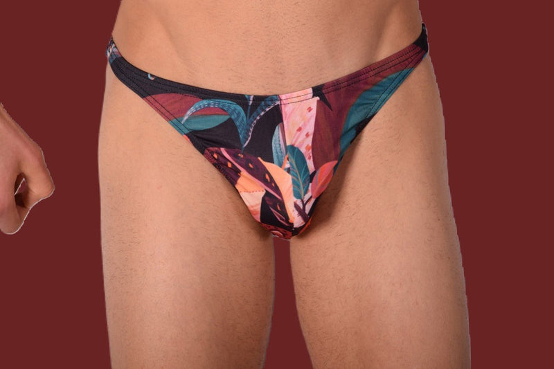 S/M SMU Mens Underwear Thong Multi Color 33327 MX111