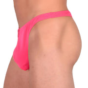 S/M SMU Sexy Pink Mid - Zipper Thong 33533 MX132