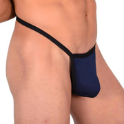 S/M SMU Sexy String Dark Blue 33513 MX133