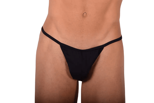 S/M SMU String Black Synt Ruby stones 30''34'' Waist MX10 1005722