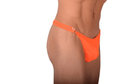 S/M SMU Thong Rhinestones Orange 30''32'' Waist MX10 1006055
