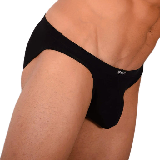 Small Briefs SMU Sexy Pure Black Brief 33819 MX172