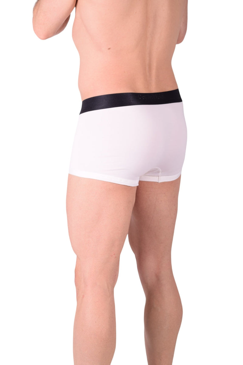 Small Calvin Klein Boxer cK'One Cotton Trunk White U8902 15