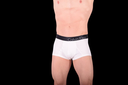 Small Calvin Klein Boxer cK'One Cotton Trunk White U8902 12