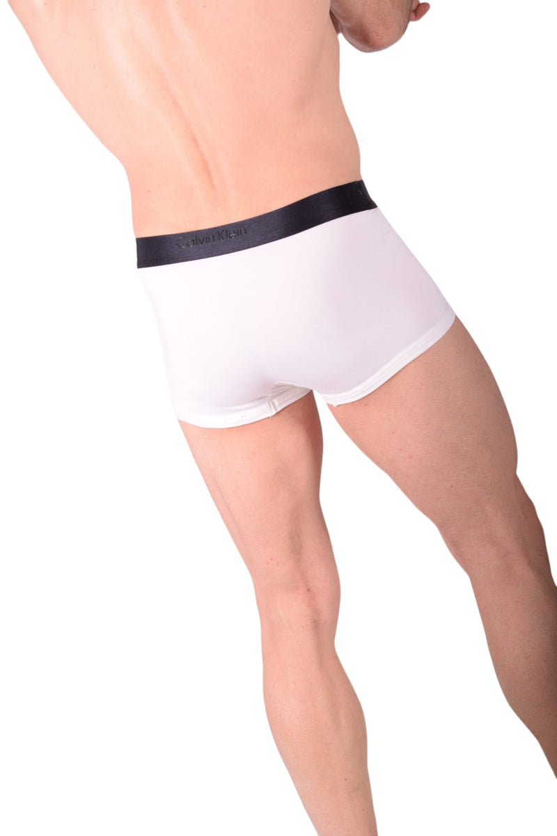 Small Calvin Klein Boxer cK'One Cotton Trunk White U8902 14