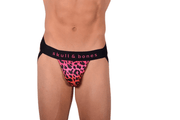 Small Jockstrap SKULL & BONES Ombre Leopard Jock 21