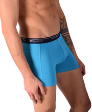 SMALL Mens Punto Blanco Basics Short Boxer Blue 53438 Pu23