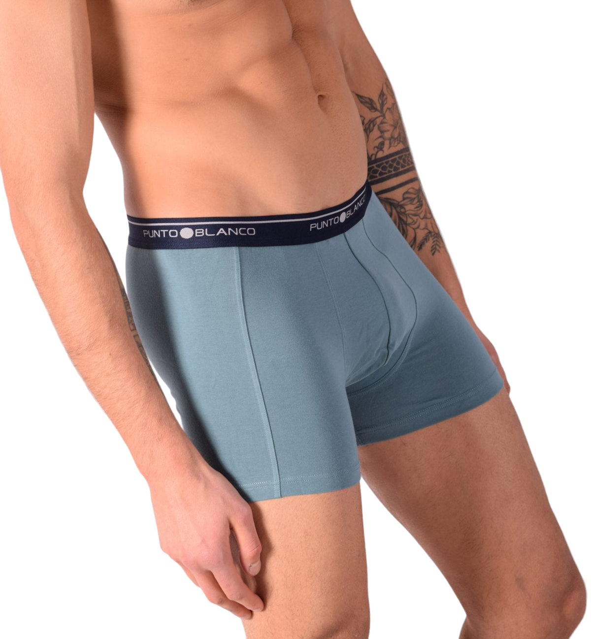 SMALL Punto Blanco Basics Short Boxer Green 53438 Pu38