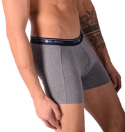 SMALL Mens Punto Blanco Basics Short Boxer Grey 53438 Pu11