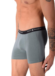 SMALL Mens Punto Blanco Basics Short Boxer Pale Green 53438 Pu7