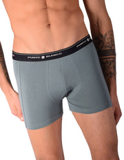 SMALL Mens Punto Blanco Basics Short Boxer Pale Green 53438 Pu7