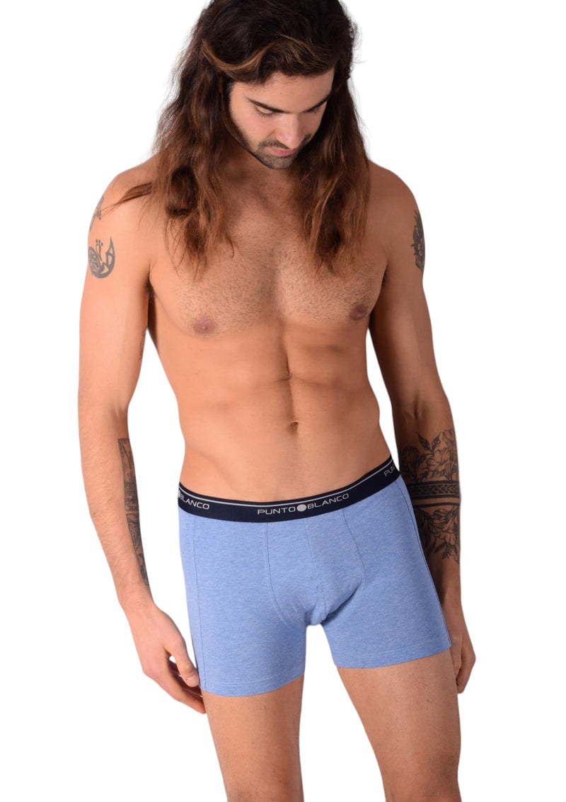 SMALL Punto Blanco Basics Short Boxer Blue 53438 P217