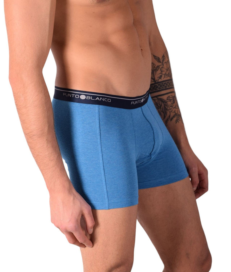 Small Punto Blanco Basics Short Boxer Blue 53438 Pu101