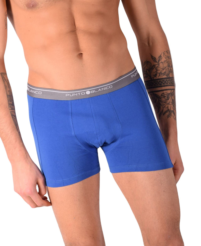 Small Punto Blanco Basics Short Boxer Blue 53438 Pu277