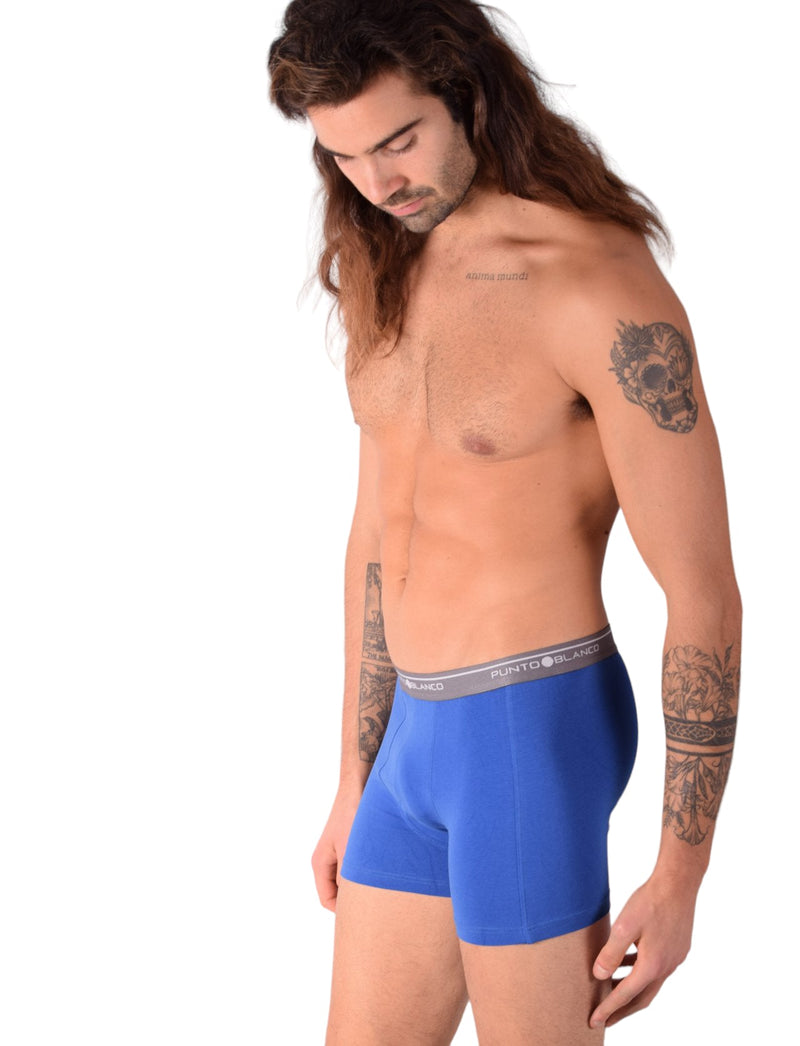 Small Punto Blanco Basics Short Boxer Blue 53438 Pu275