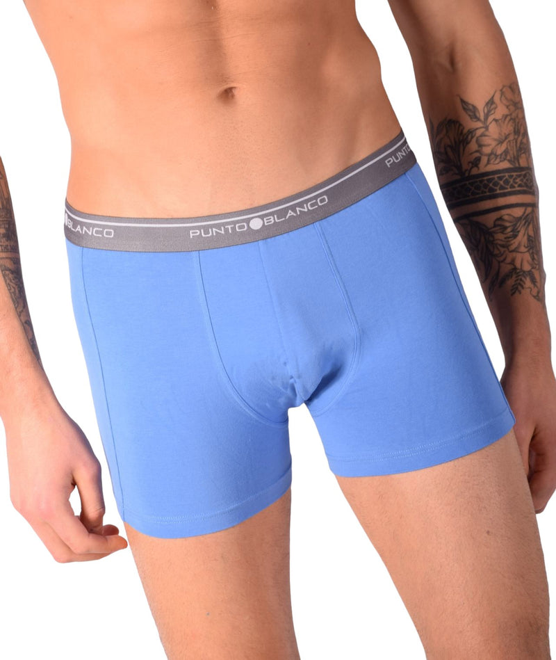 Small Punto Blanco Basics Short Boxer Blue 53438 Pu28