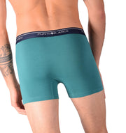 Small Punto Blanco Basics Short Boxer Green 53438 Pu294
