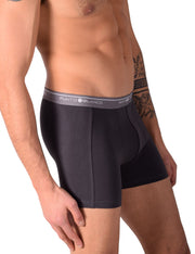 Small Punto Blanco Basics Short Boxer Grey 53438 P31