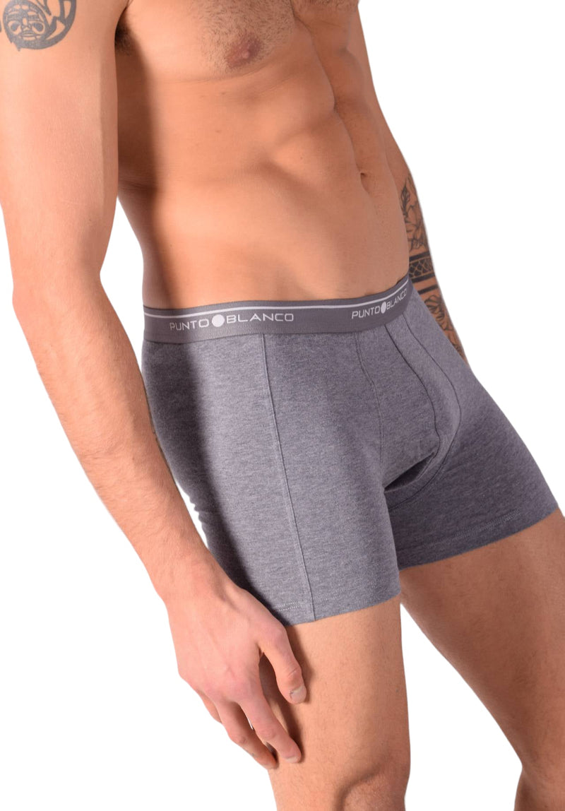 SMALL Punto Blanco Basics Short Boxer Grey 53438 Pu413