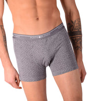 Small Punto Blanco Basics Short Boxer Grey Print 53438 Pu336