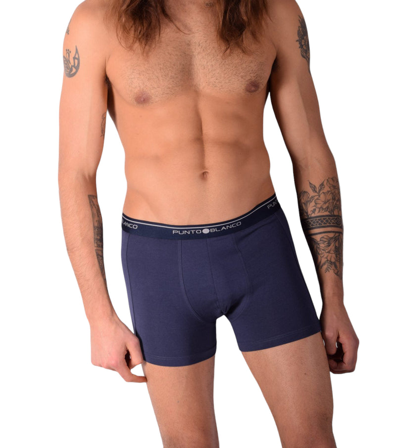 SMALL Punto Blanco Basics Short Boxer Navy 53438 Pu14