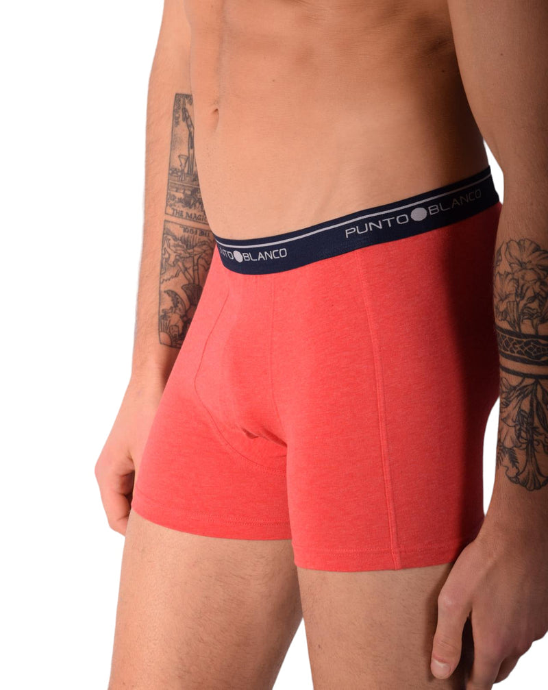 Small Punto Blanco Basics Short Boxer Red 53438 Pu95