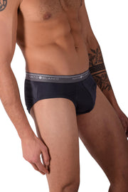 Small Punto Blanco Briefs Basix 53489-10 Grey P17