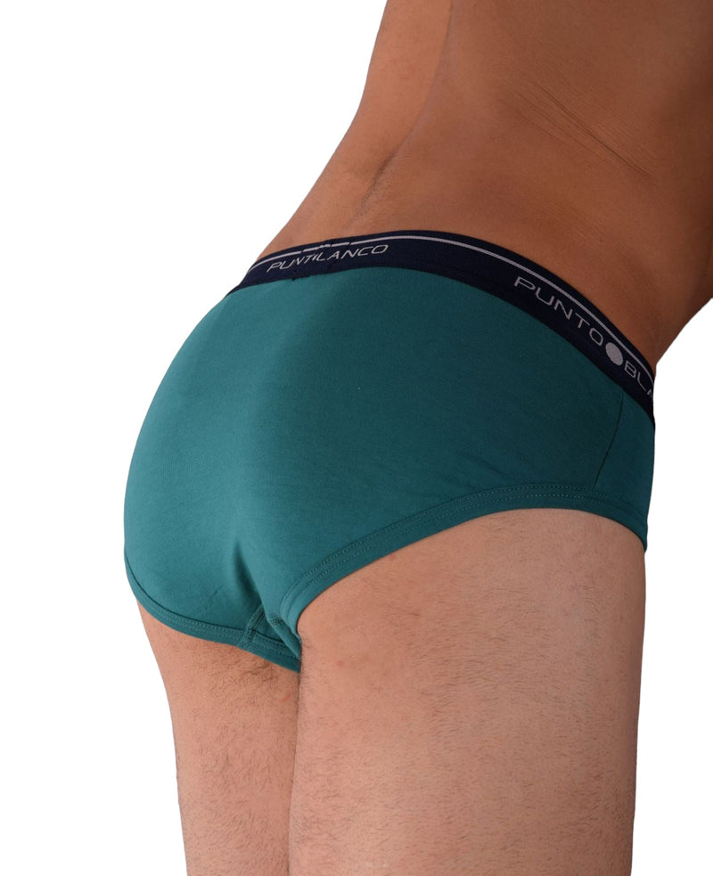 Small Punto Blanco Briefs Basix Green 53489-10 P19