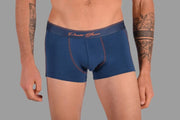 Small Punto Blanco Signature SHORT Boxer 33131B BLUE 12
