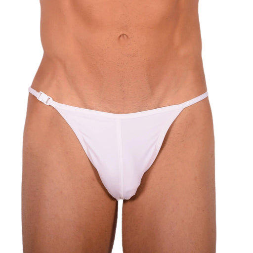 Small SMU Swim Brief Detacheable White 33801 mx171