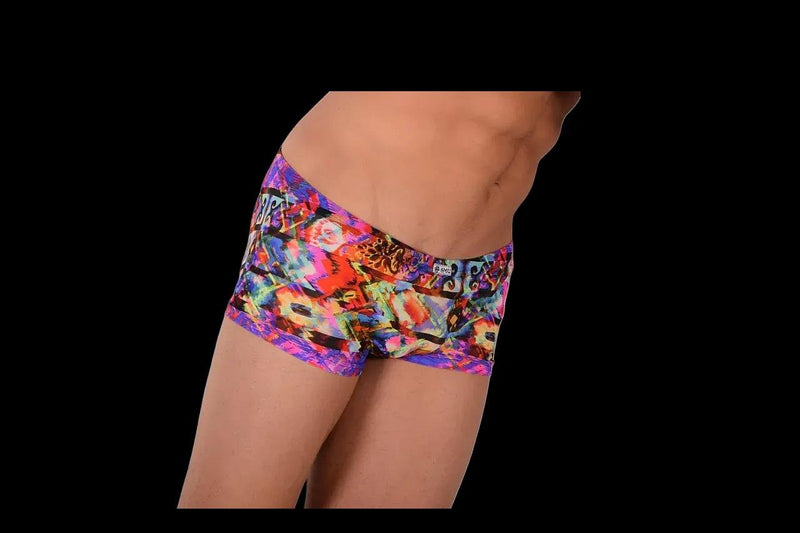 SMALL SMU Walking around sheer Multi - Color Boxer MX21 341526
