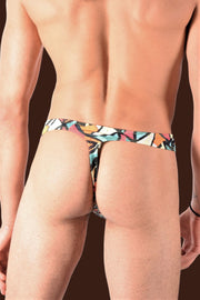 SMU Abstract Soft Thong multicolor 400704 41