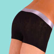 SMU Boxer Sheer Skin Molding Hipster Black 100715 H635