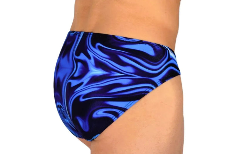 SMU Briefs Catch - Me Mini Brief Blue - Mix Speedo Cut 01903 H264
