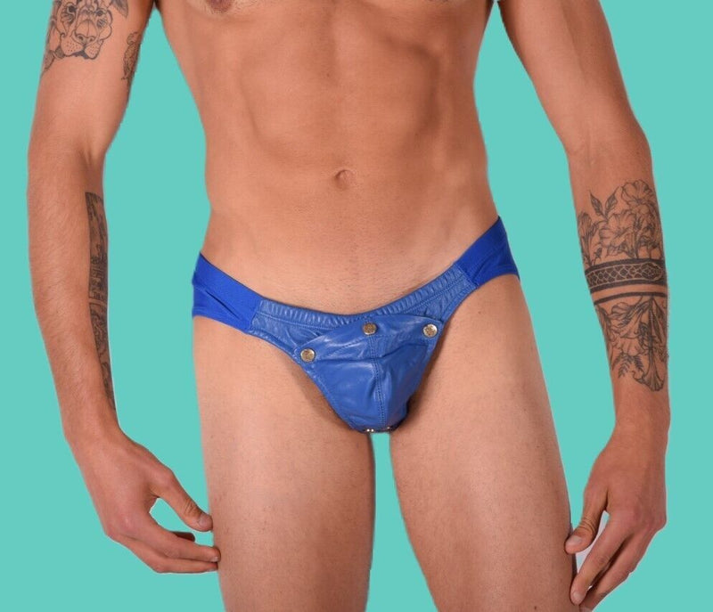 SMU Briefs Rave PeekaBoo With Removable Leather Pouch Royal Brief H77