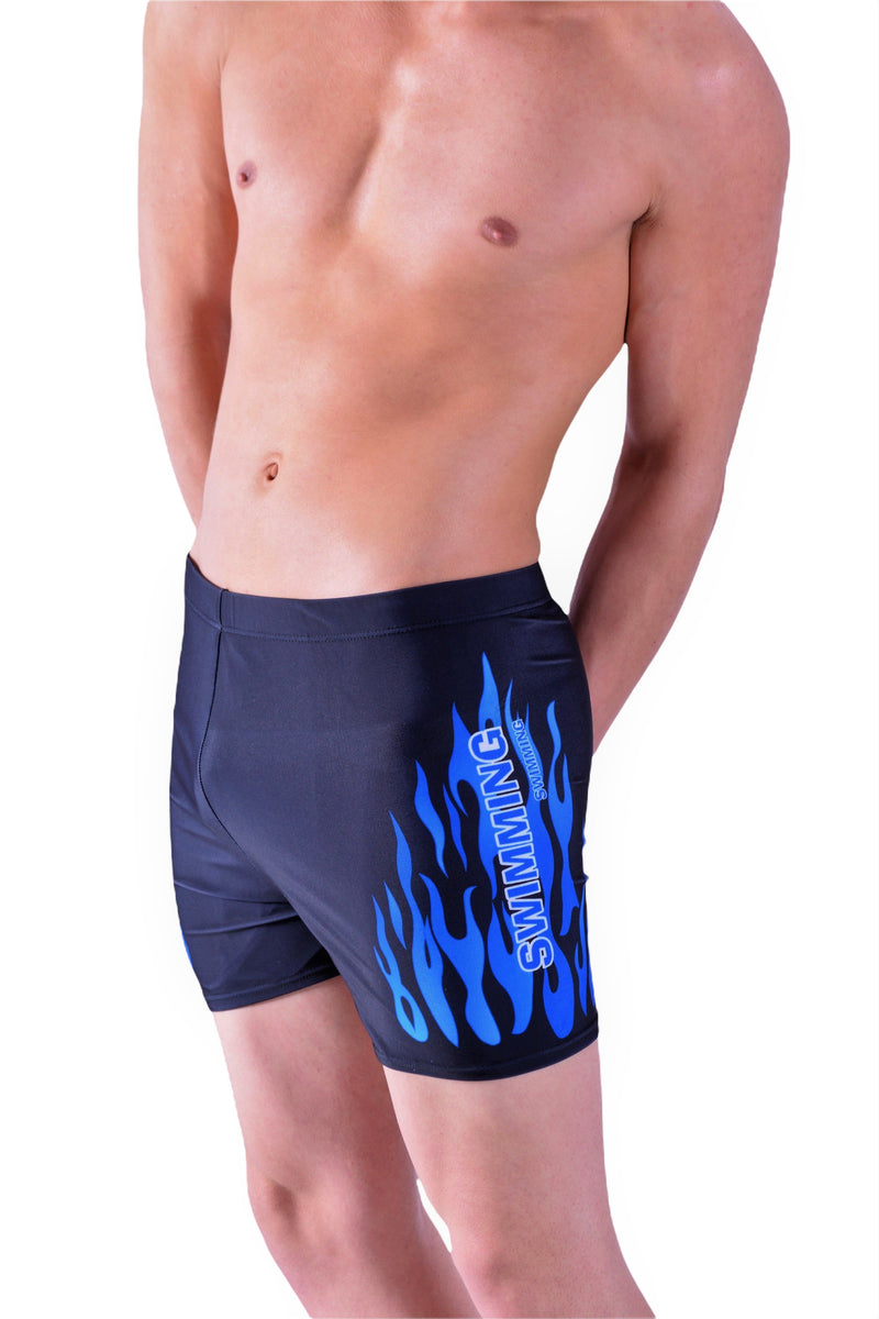 SMU Flames Swim Boxer 28 to 32 inch stretch waist 22035 MX3