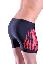 SMU Flames Swim Boxer stretch waist 28-32 inch 22035 MX3
