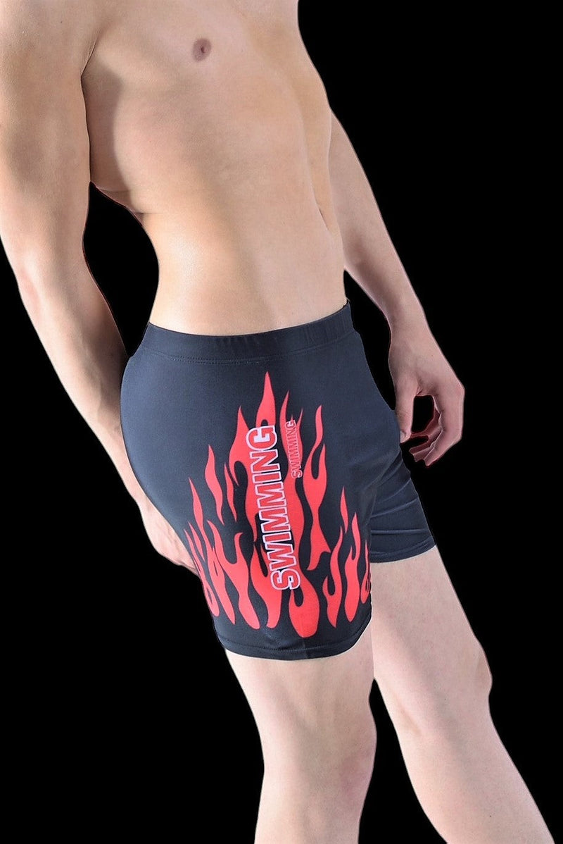 SMU Flames Swim Boxer stretch waist 28-32 inch 22035 MX3