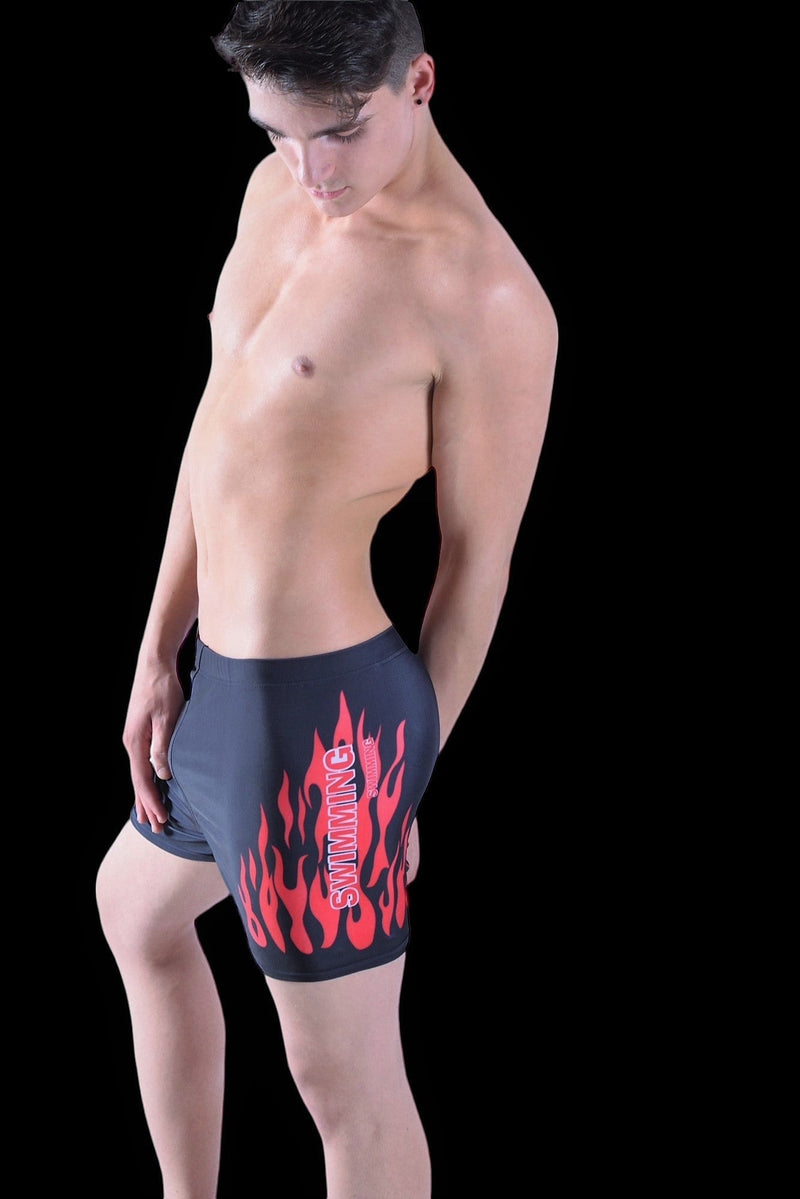 SMU Flames Swim Boxer stretch waist 28-32 inch 22035 MX3