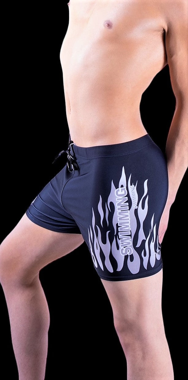 SMU Flames Swim Boxer stretch waist 28-32 inch 22035 MX3