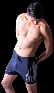 SMU Flames Swim Boxer stretch waist 28-32 inch 22035 MX3