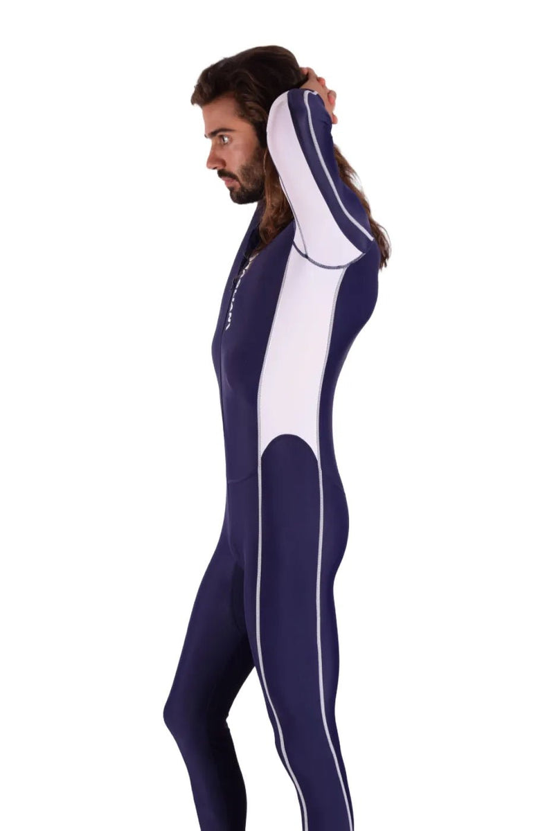 SMU Full Singlet Bodysuit Competition Swimwear Diving Wetsuit Navy 13