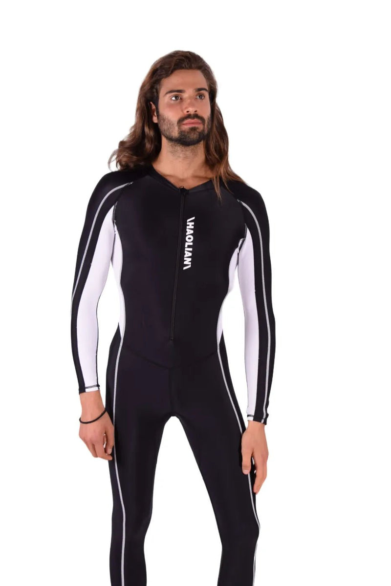 SMU Full Singlet Bodysuit Competition Swimwear Diving Wetsuit Singlet Black 14