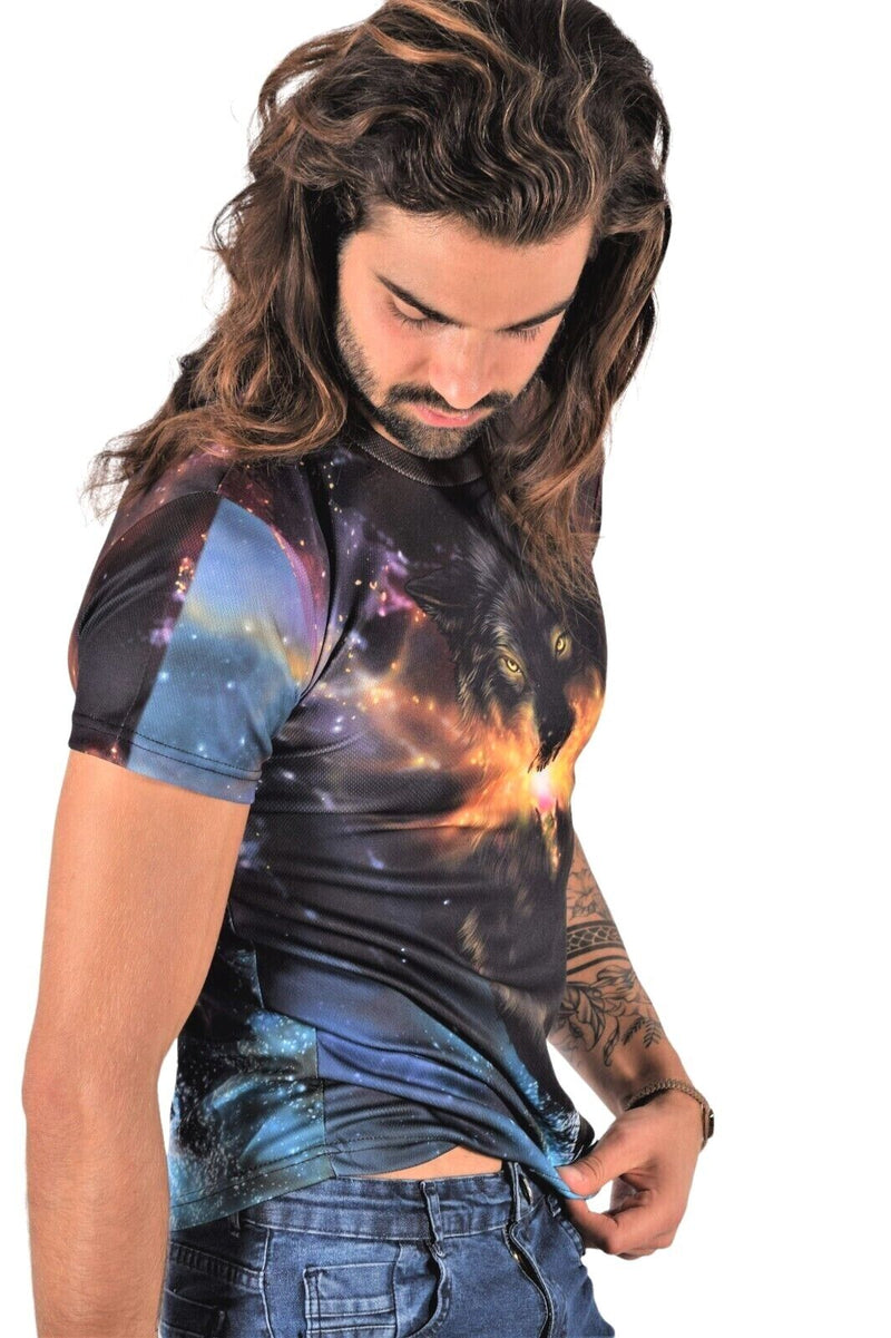 SMU Limited T-Shirt Night Sky Magical Wolf Mystical Shirts