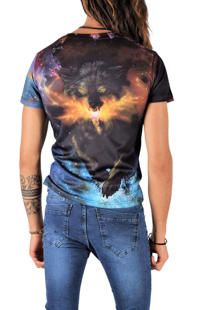 SMU Limited T-Shirt Night Sky Magical Wolf Mystical Shirts