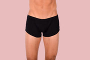 SMU Men's Boxer Black 87656 MX123