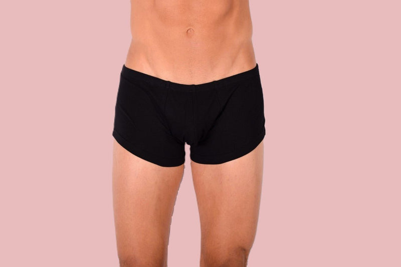 SMU Men's Boxer Black 87656 MX123